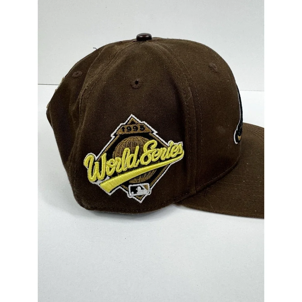 Atlanta Braves Pro Standard MLB Brown Snapback Cap Hat World Series 1995